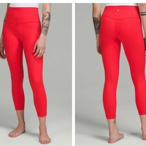 Lululemon | Red Love Double Lined Align Leggings